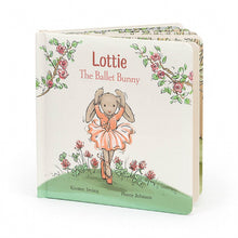 Load image into Gallery viewer, Jellycat Book Lottie The Ballet Bunny Book 19cm
