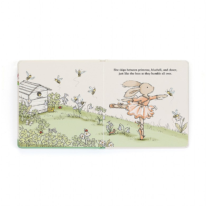 Jellycat Book Lottie The Ballet Bunny Book 19cm