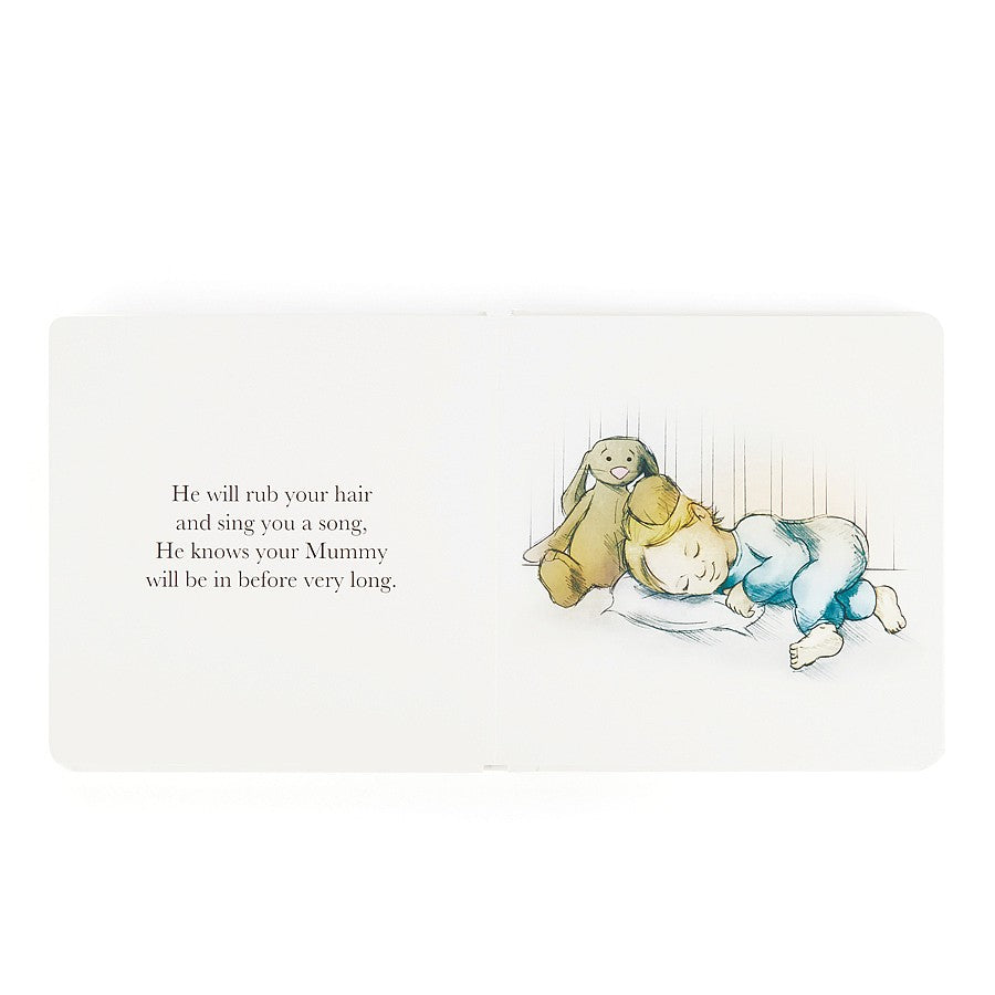Jellycat Book The Magic Bunny (Bashful Beige or Cottontail Bunny) 19cm