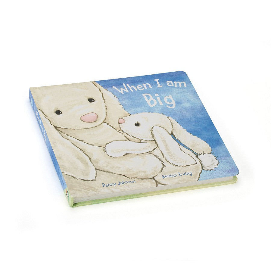 Jellycat Book When I Am Big (Bashful Cream Bunny) 21cm