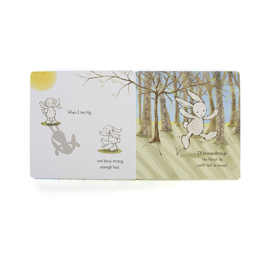 Jellycat Book When I Am Big (Bashful Cream Bunny) 21cm