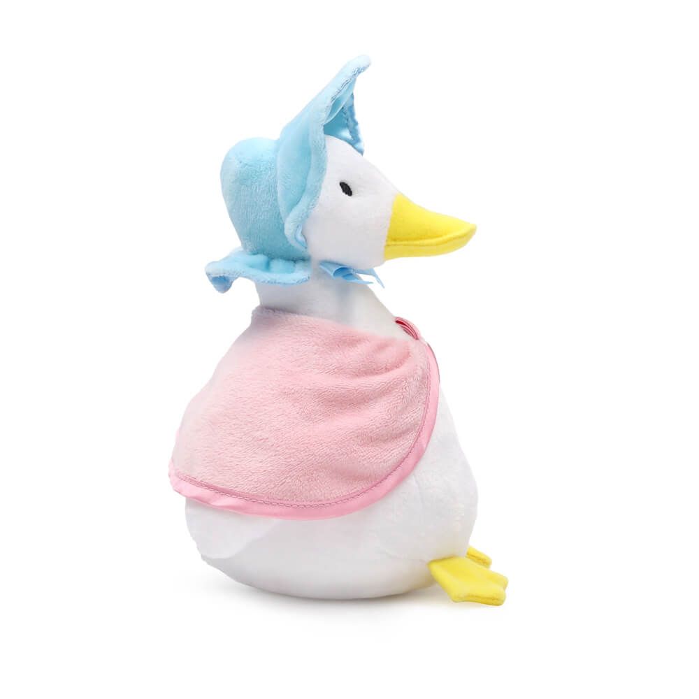 SOFT TOY: SILKY BEANBAG JEMIMA PUDDLE-DUCK PLUSH