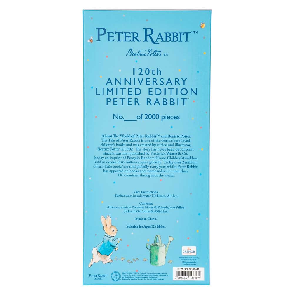 PETER RABBIT 120TH ANNIVERSARY LIMITED EDITION 38CM