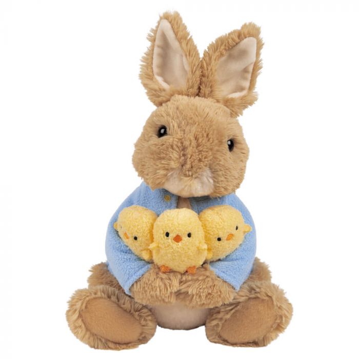 Peter Rabbit With Chicks Soft Toy 30cm