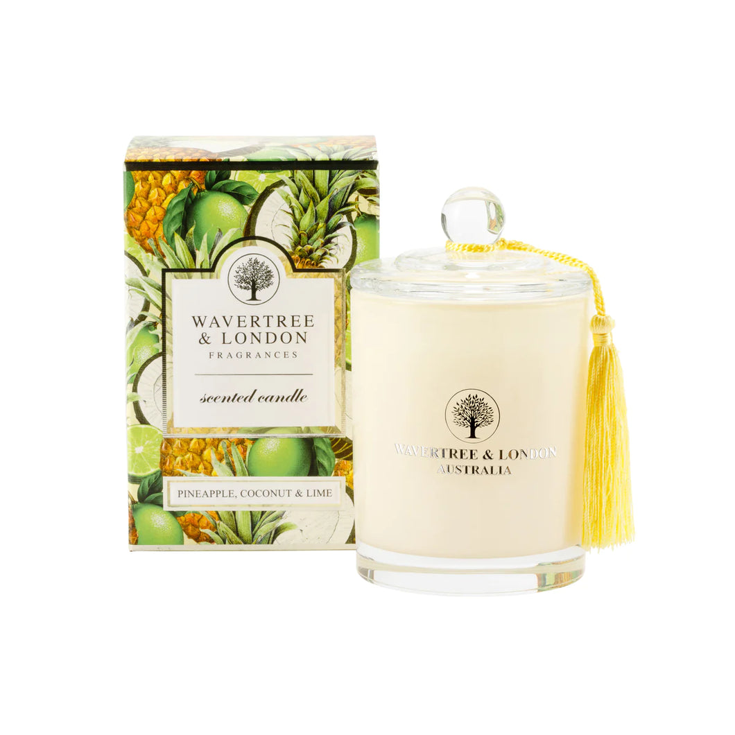 Wavertree & London Candle Pineapple, Coconut & Lime 330g