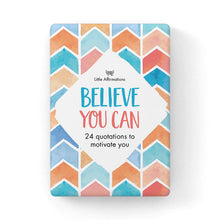 Load image into Gallery viewer, Affirmations 24 Cards - Believe You Can - DBY
