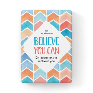 Affirmations 24 Cards - Believe You Can - DBY