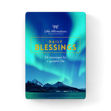 Load image into Gallery viewer, Affirmations 24 Cards - Daily Blessings - DDB

