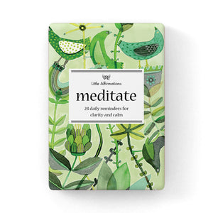 Affirmations 24 Cards - Meditate - DMD
