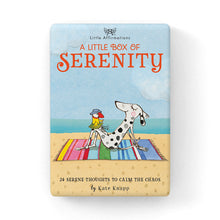 Load image into Gallery viewer, Affirmation&#39;s Little Affirmations A little Box of Serenity
