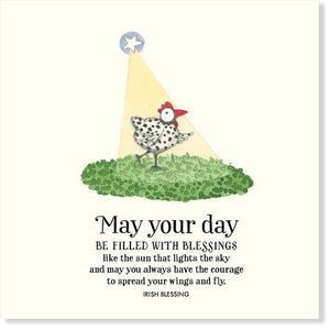 Affirmations - Twigseeds Thinking of You Card - May your day - K145