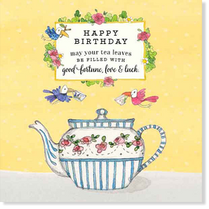 Affirmations - Twigseeds Birthday Card - Tea Leaves - K151
