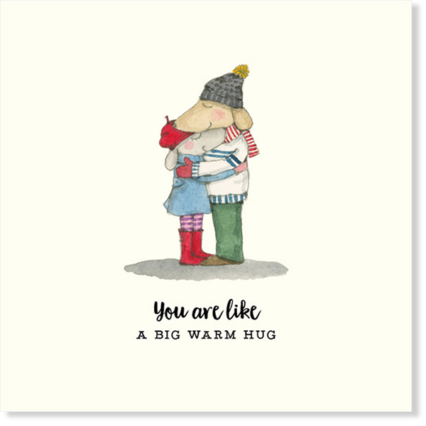 Affirmations - Twigseeds Friendship Card  - A big warm hug - K200