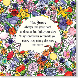 Affirmations - Twigseeds Friendship Card - May flowers - K235