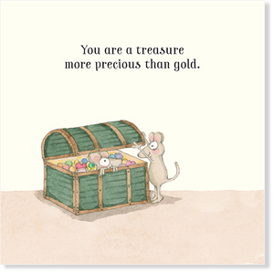 Affirmations - Twigseeds Love Card - You are a treasure - K249