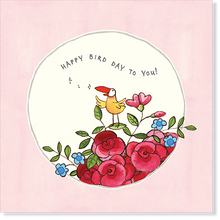 Load image into Gallery viewer, Affirmations - Twigseeds Birthday Card - Happy bird day - K258
