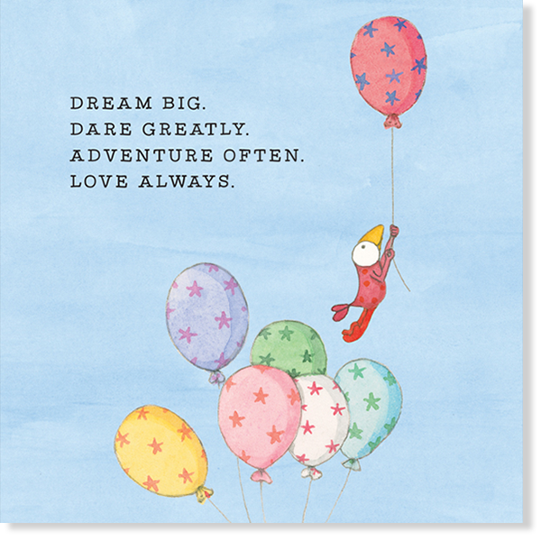 Affirmations - Twigseeds Birthday Card - Dream Big - K259