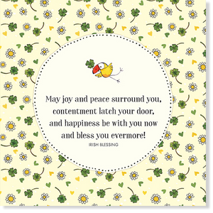 Affirmations - Twigseeds Wedding Card - May joy and peace - K261