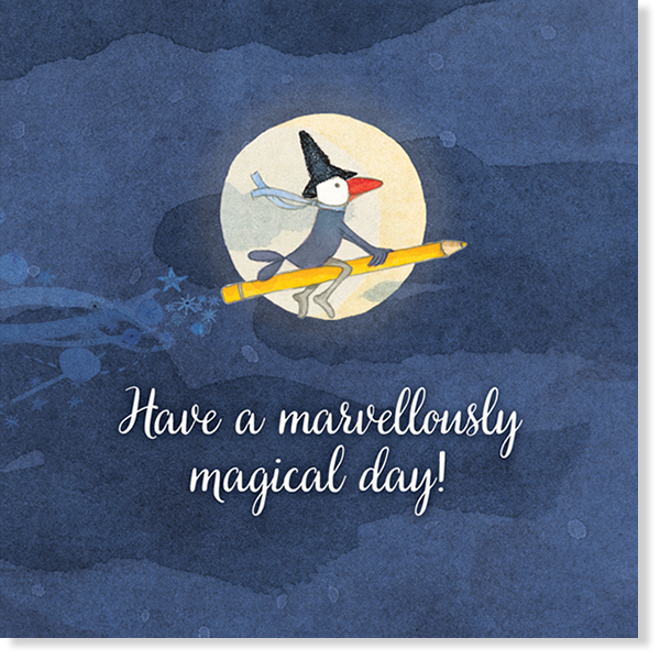 Affirmations - Twigseeds Birthday Card  - Magical day - K265