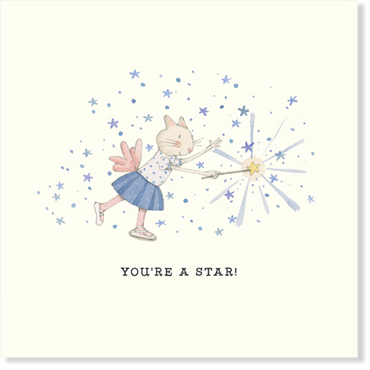 Affirmations - Twigseeds Congratulations Card - You're a Star - K266