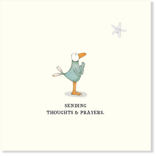 Affirmations - Twigseeds Thinking of You Card - Thoughts and prayers - K268