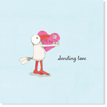 Load image into Gallery viewer, Affirmations - Twigseeds Thinking of You Card - Sending love - K278
