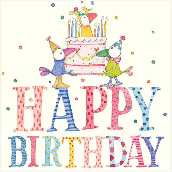 Affirmations - Twigseeds Birthday Card - Cake - K292