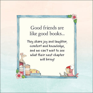 Affirmations - Twigseeds Friendship Card - Good books - K293