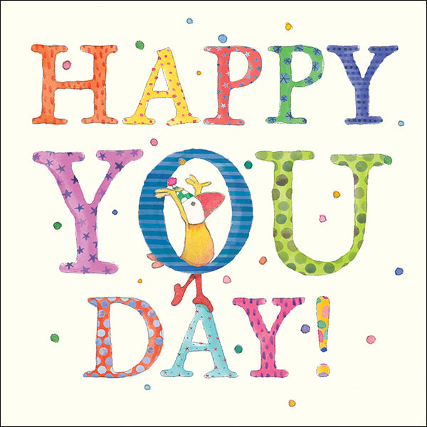 Affirmations - Twigseeds Birthday Card - Happy you day - K294