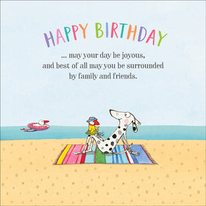 Affirmations - Twigseeds Birthday Card - May your day be joyous - K296