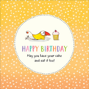 Affirmations - Twigseeds Birthday Cards - May you have your cake - K298