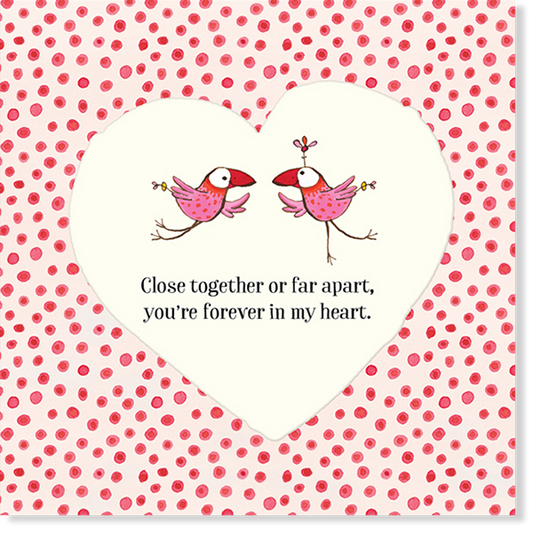 Affirmations - Twigseeds Love Card - Close Together - K299