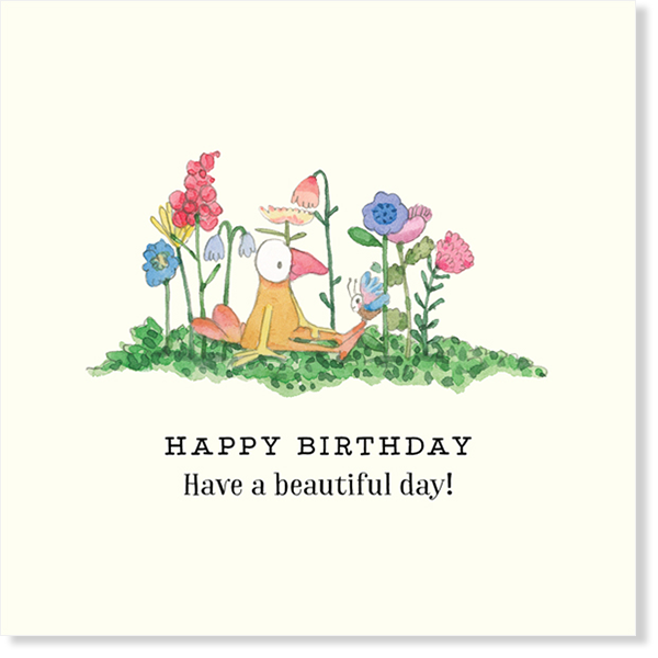 Affirmations - Twigseeds Birthday Card - Have a Beautiful Day - K305