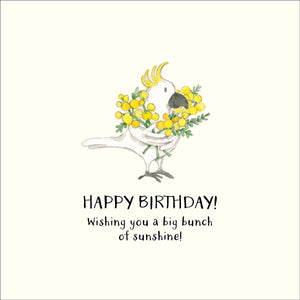 Affirmations - Twigseeds Birthday Card - Big bunch of sunshine - K306