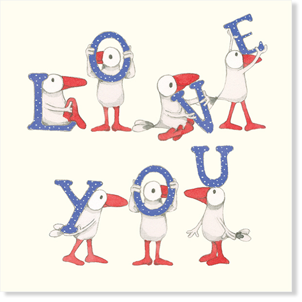 Affirmations - Twigseeds Love Card - Love You - K324