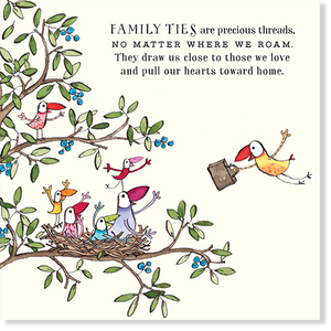 Affirmations - Twigseeds Family Card - Precious threads - K039