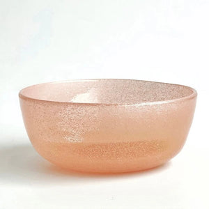 Kas-Mini Bubble Glass Bowl-Blush