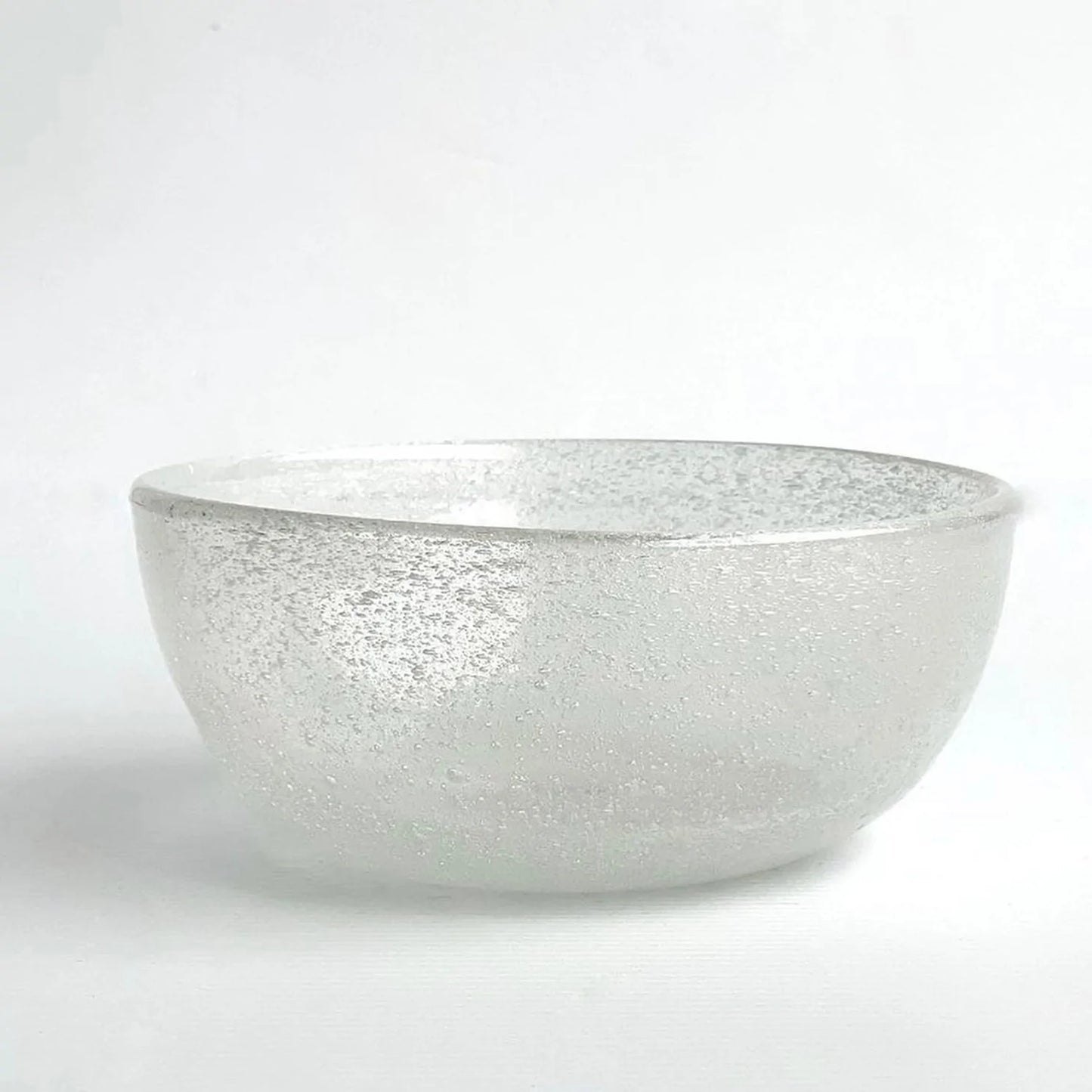 Kas-Mini Bubble Glass Bowl-White
