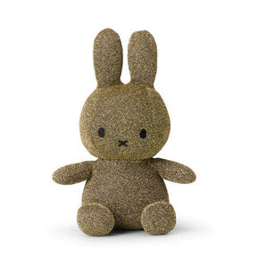 MIFFY & FRIENDS Miffy Sitting Sparkle Gold (50cm)