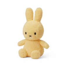 Load image into Gallery viewer, MIFFY &amp; FRIENDS Miffy Sitting Terry Light Yellow - 23 cm
