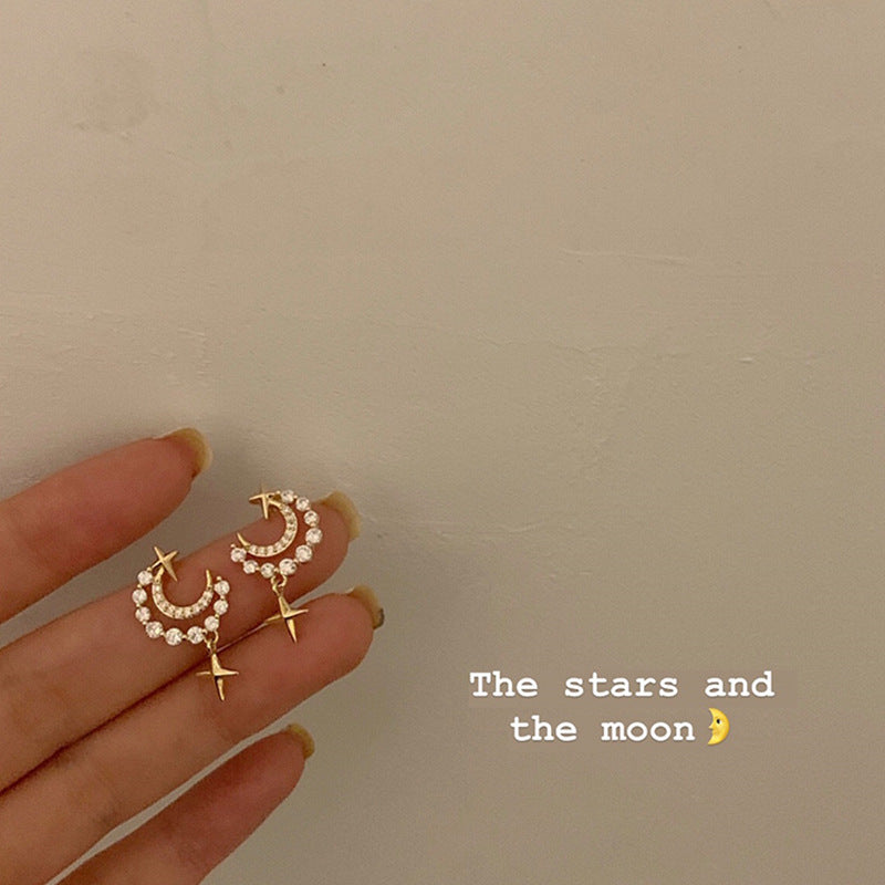 Luninana Earrings - Starmoon earrings YX002