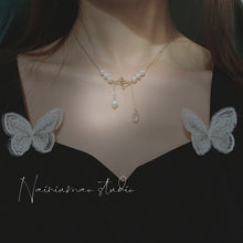 Load image into Gallery viewer, Luninana Necklace - Butterfly Pearl Necklace YX022
