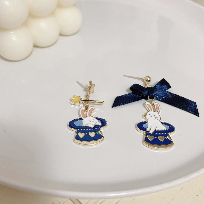 Luninana Earrings -  Magic Bunny Ribbon Earrings YBY024