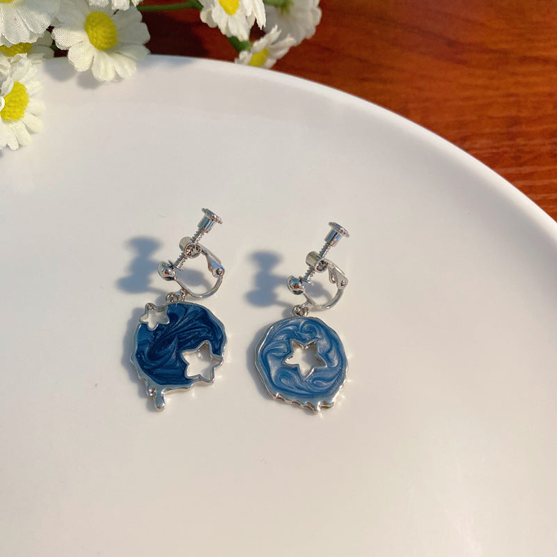 Luninana Clip-on Earrings - Starring Night YBY047