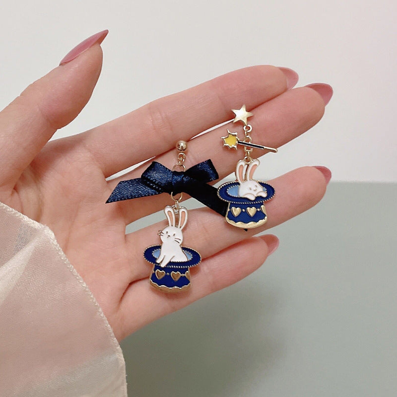 Luninana Earrings -  Magic Bunny Ribbon Earrings YBY024