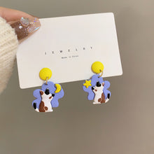 Load image into Gallery viewer, Luninana Earrings - A Night with Calico Cat Earrings YBY088
