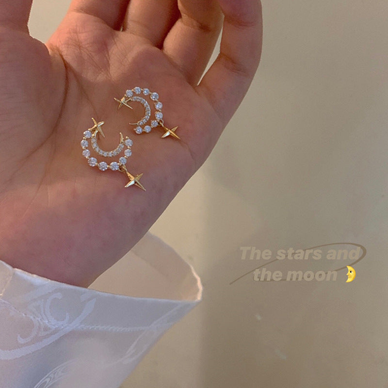 Luninana Clip-on Earrings - Starmoon earrings YX001