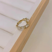 Load image into Gallery viewer, Luninana Ring - Bamboo With Pearl Joints Ring XX019
