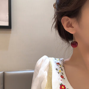 Luninana Earrings -  Hanging Cherry Earrings YBY033