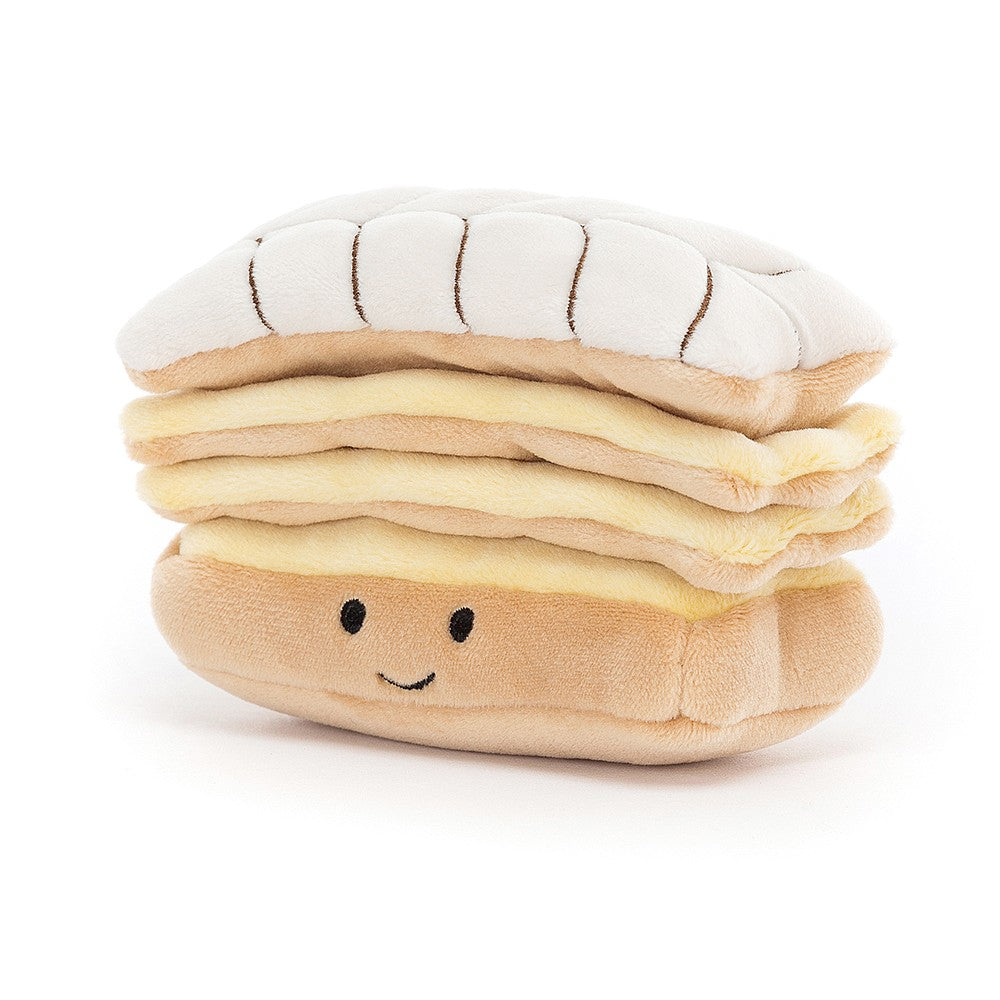 Jellycat Pretty Patisserie Mille Feuille 9cm